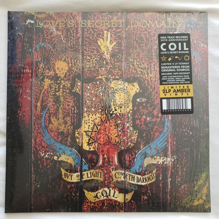 COIL - LOVE'S SECRET DOMAIN (30TH ANNIVERSARY/2LP/ DELUXE EDITION/AMBER