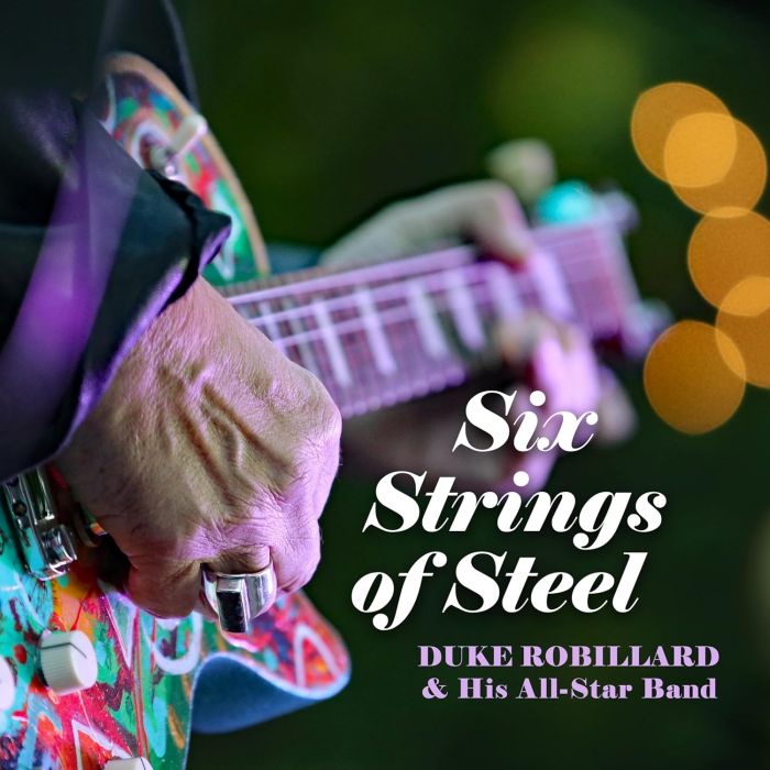 DUKE ROBILLARD - SIX STRINGS OF STEEL (BLACK VINYL)