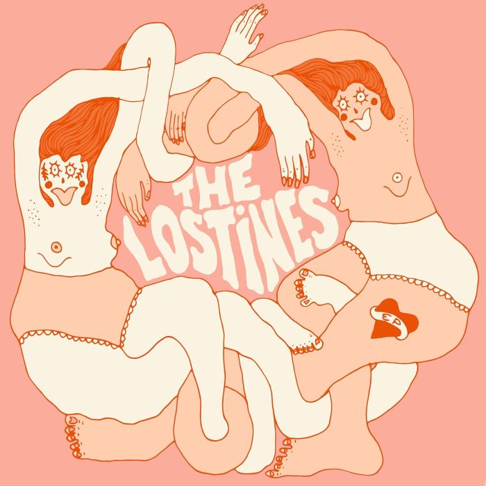 LOSTINES - LOSTINES EP (ORANGE MARBLE VINYL)