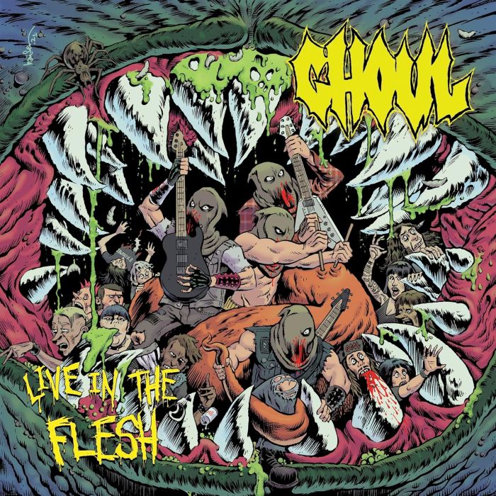 GHOUL - LIVE IN THE FLESH (COLOR VINYL/DL CARD)