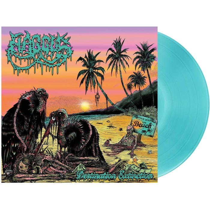 HAGGUS - DESTINATION EXTINCTION (ELECTRIC BLUE VINYL)