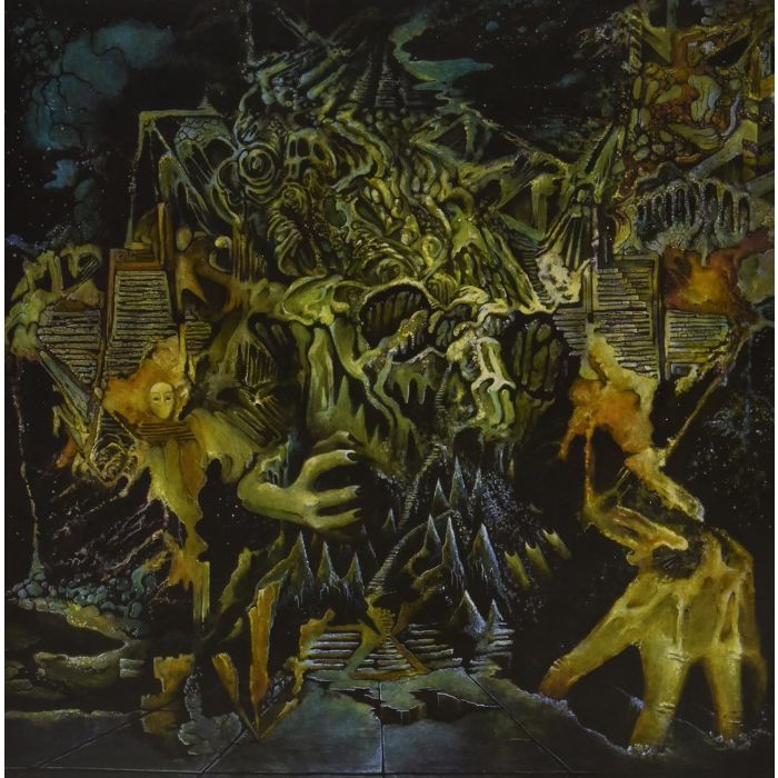 KING GIZZARD & THE LIZARD WIZARD - MURDER OF THE UNIVERSE (TRANSPARENT GREEN W/MUSTARD YELOW SPLATTE
