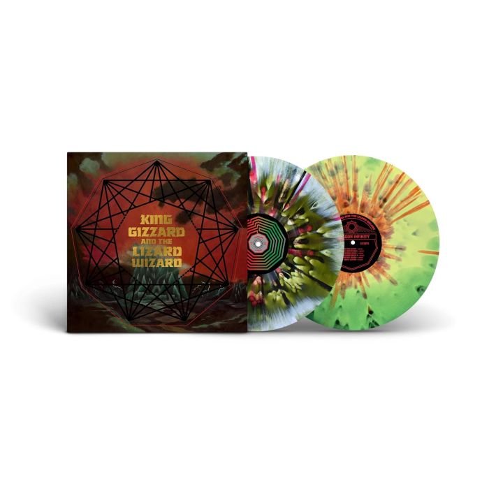 KING GIZZARD & THE LIZARD WIZARD - NONAGON INFINITY (ALIEN WARP DRIVE EDITION) (COLOURED VINYL)