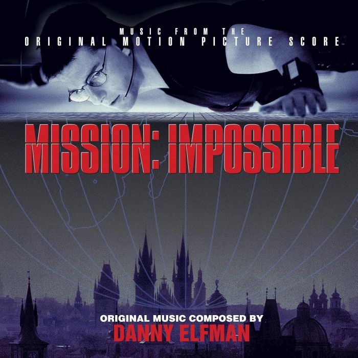 DANNY ELFMAN - MISSION IMPOSSIBLE (30TH ANNIVERSARY EDITION) (BLUE VINYL)