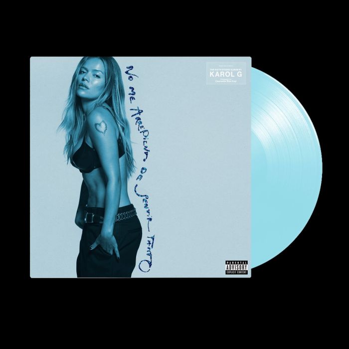 KAROL G - NO ME ARREPIENTO DE SENTIR TANTO (CLEARWATER BLUE VINYL)