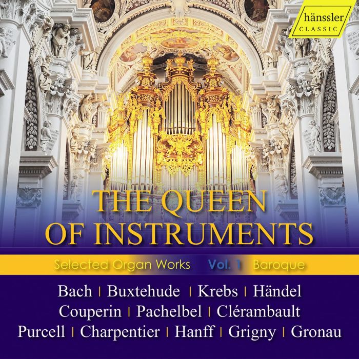 KAY; BINE KATRINE BRYNDORF; ANDREA MARCON; MARTIN LUCKER; FRANZ HASELBOCK JOHANNSEN - QUEEN OF INSTRUMENTS: SELECTED ORGAN WORKS: VOL. 1 - BAROQUE