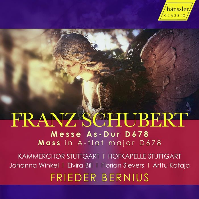 KAMMERCHOR; HOFKAPELLE STUTTGART STUTTGART - SCHUBERT: MASS IN A-FLAT MAJOR, D678