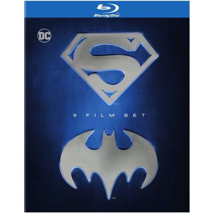 BATMAN & SUPERMAN 9-FILM SET