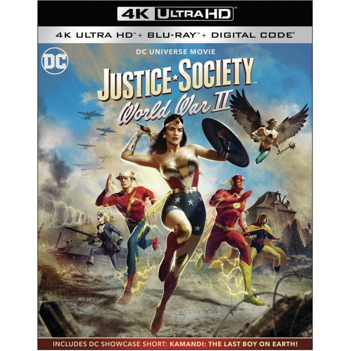 JUSTICE SOCIETY: WORLD WAR II (4K ULTRA HD)