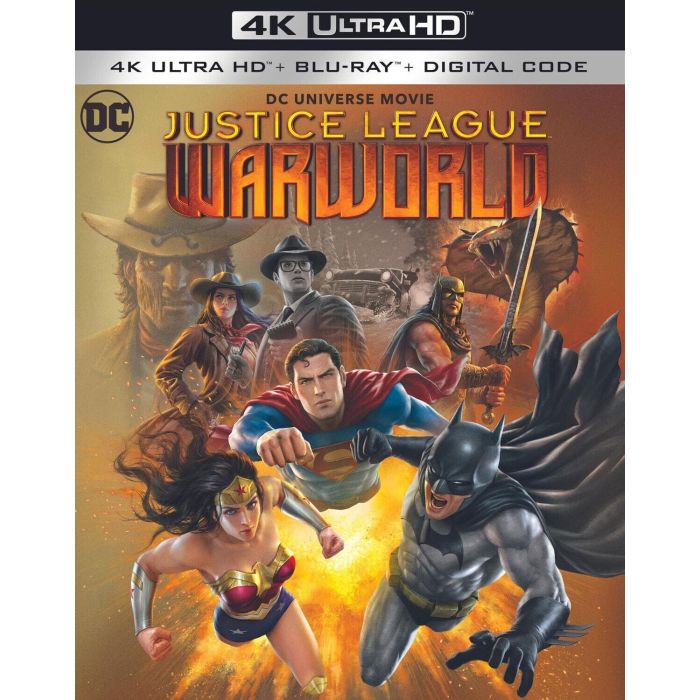 JUSTICE LEAGUE: WAR WORLD (4K ULTRAHD/DIGITAL)