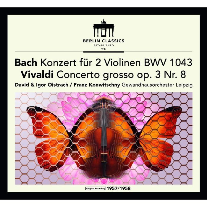 DAVID & IGOR OISTRAKH - CONCERTO FOR 2 VIOLINS (BACH/VIVALDI) (180G)
