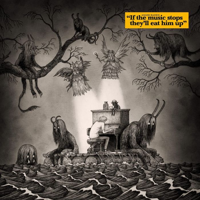 ASGER BADEN - IF THE MUSIC STOPS, THEY'LL EAT HIM UP (YELLOW VINYL)