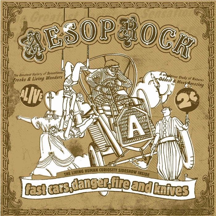 AESOP ROCK - FAST CARS, DANGER, FIRE AND KNIVES [CD ONLY]