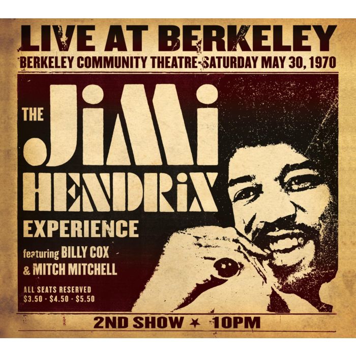 JIMI EXPERIENCE HENDRIX - LIVE AT BERKELEY