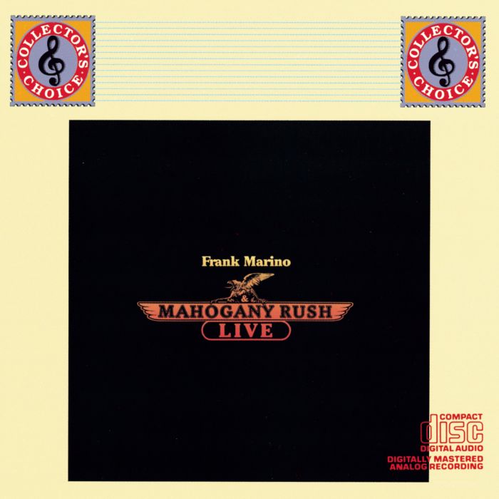 MARINO,FRANK & MAHOGANY RUSH - FRANK MARINO & MAHOGANY RUSH: LIVE