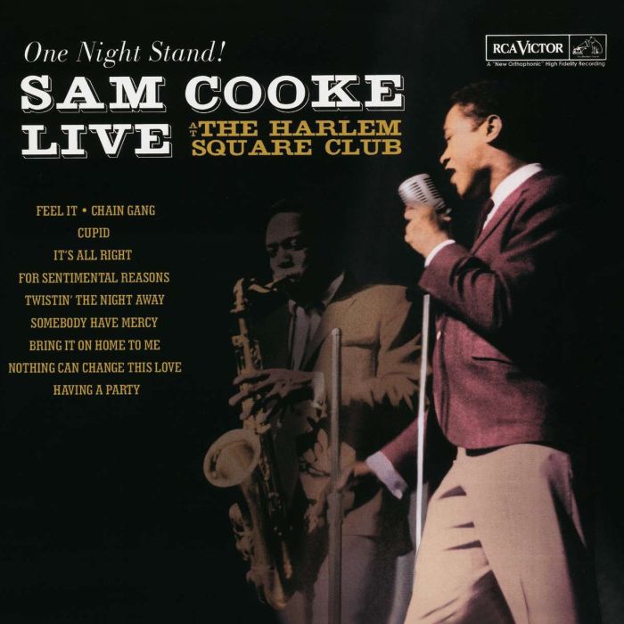 SAM COOKE - LIVE AT THE HARLEM SQUARE CLUB (180G)