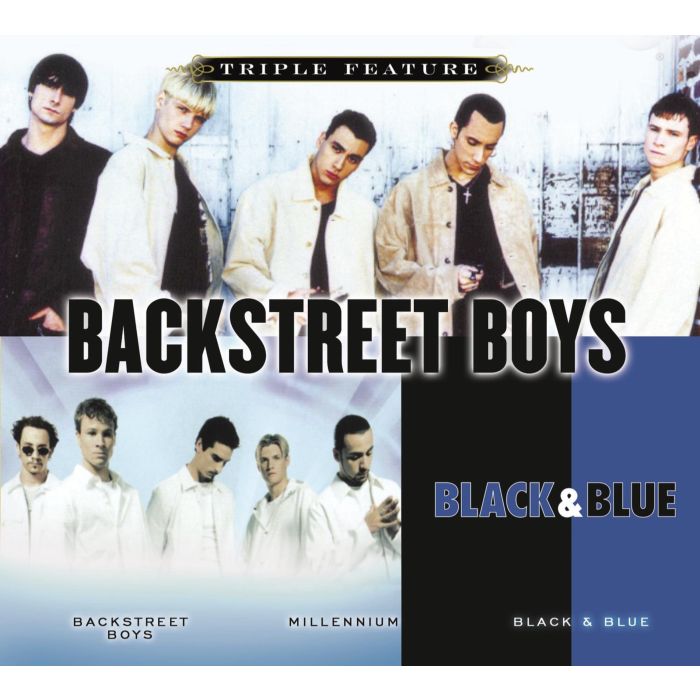 BACKSTREET BOYS - BACKSTREET'S BACK / MILLENNIUM / BLACK & BLUE