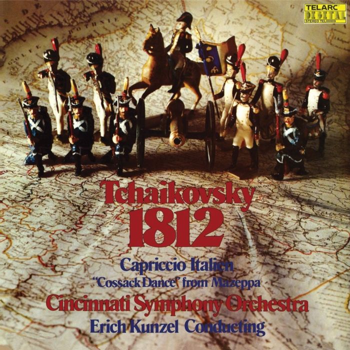 KUNZEL,ERICH/CINCINNATI SYMPHONY ORCHESTRA - TCHAIKOVSKY: 1812 OVERTURE, CAPRICCIO ITALIEN, COSSACK DANCE FROM