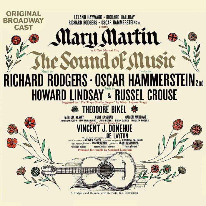 VARIOUS ARTISTS - SOUND OF MUSIC (ORIGINAL BROADWAY CAST RECORDING)