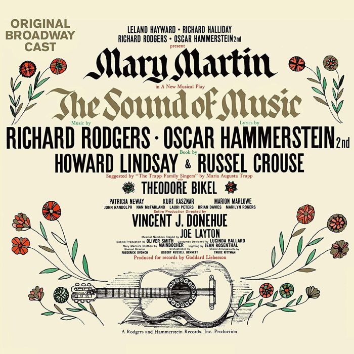 VARIOUS ARTISTS - SOUND OF MUSIC (ORIGINAL BROADWAY CAST RECORDING)