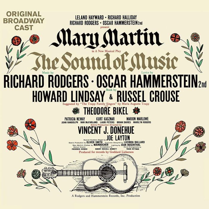VARIOUS ARTISTS - SOUND OF MUSIC (ORIGINAL BROADWAY CAST RECORDING)