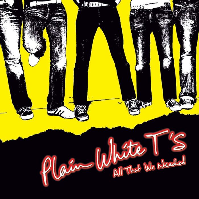 PLAIN WHITE T'S - ALL THAT WE NEEDED (OPAQUE RED VINYL)