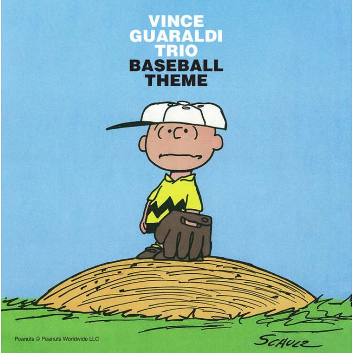 Vince Guaraldi Trio - Baseball Theme [7''] (White Vinyl, Charlie Brown and Snoopy sleeve, indie exclusive)