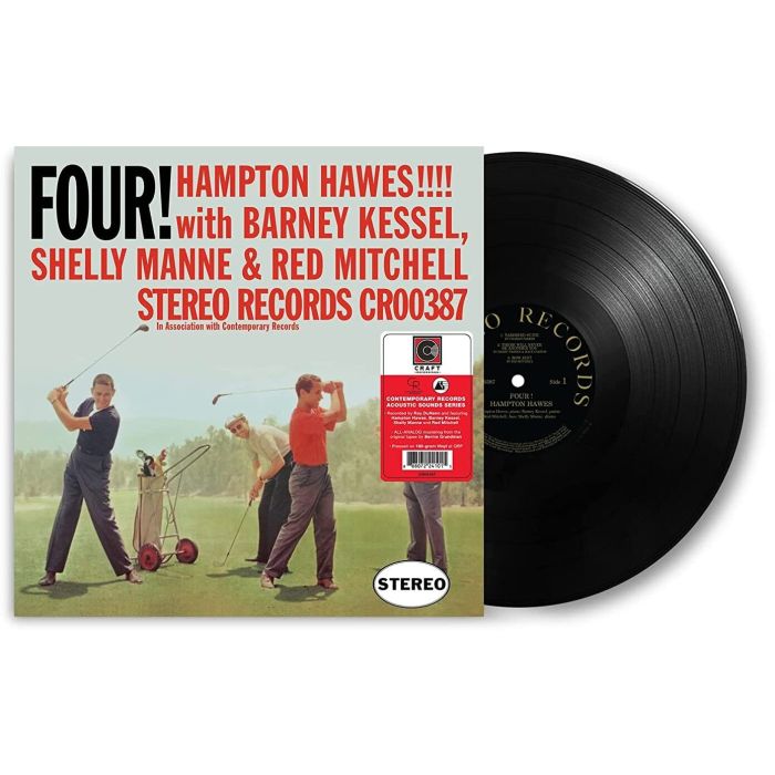 HAMPTON; BARNEY KESSEL; SHELLY MANNE; RED MITCHELL HAWES - FOUR! (CONTEMPORARY RECORDS ACOUSTIC SOUNDS SERIES)