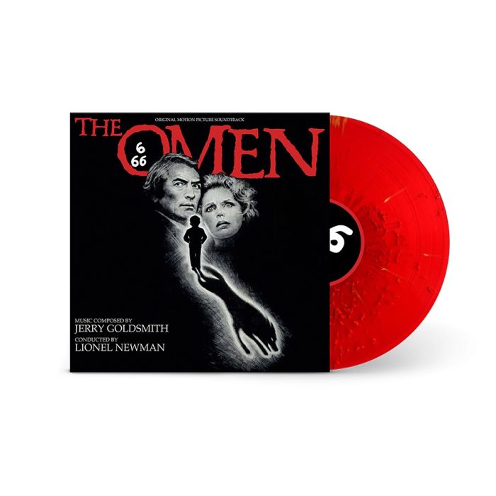 JERRY GOLDSMITH - OMEN OST (RED & BLACK SPLATTER VINYL)