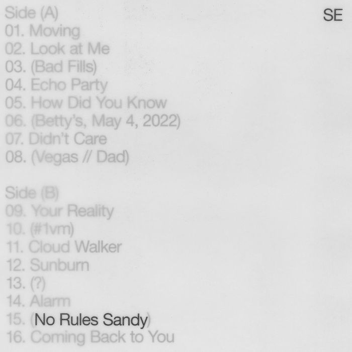 SYLVAN ESSO - NO RULES SANDY