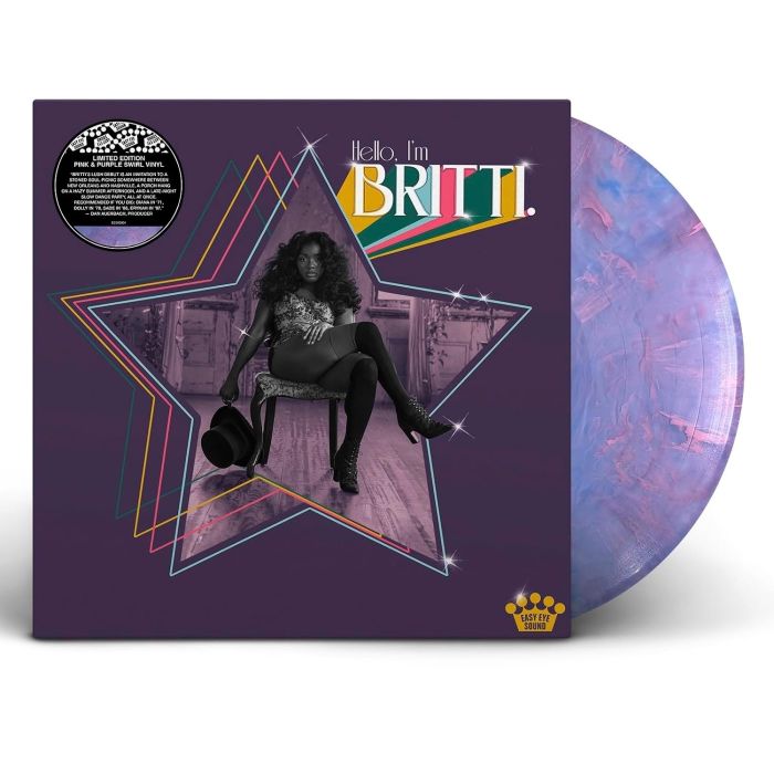 BRITTI - HELLO, I'M BRITTI. (PINK/PURPLE SWIRL VINYL)
