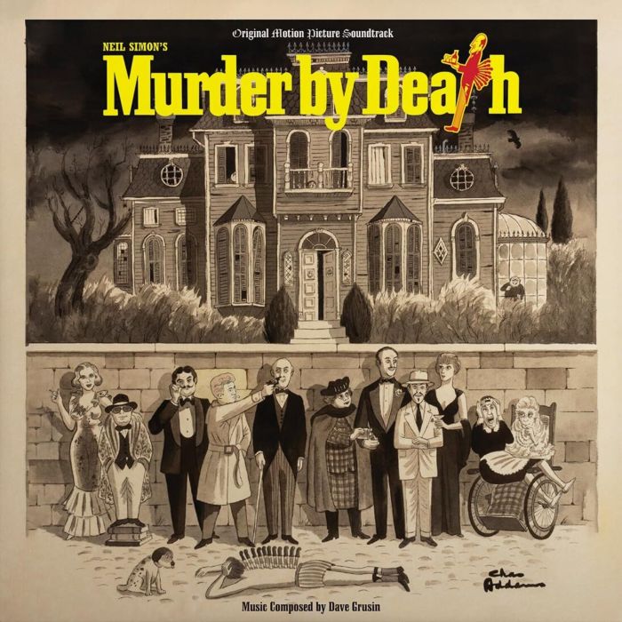 DAVE GRUSIN - MURDER BY DEATH OST (TRANSLUCENT CLEAR VINYL)