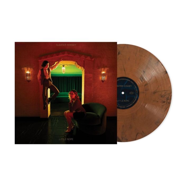 SLEATER-KINNEY - LITTLE ROPE (MARBLED BLACK VINYL)