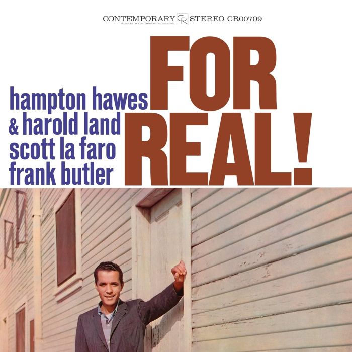 HAMPTON HAWES - FOR REAL! (CONTEMPORARY RECORDS ACOUSTIC SOUNDS SERIES)