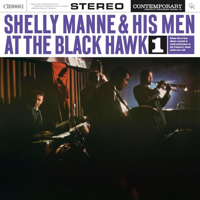 MANNE,SHELLY & HIS MEN - AT THE BLACK HAWK, VOL. 1 (CONTEMPORARY RECORDS ACOUSTIC SOUNDS S