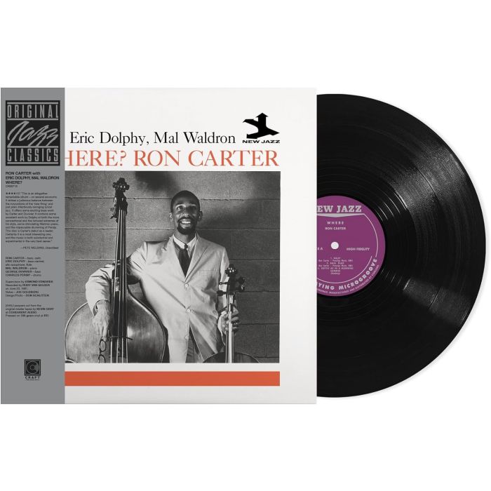 RON; MAL WALDRON; ERIC DOLPHY CARTER - WHERE? (ORIGINAL JAZZ CLASSICS SERIES)