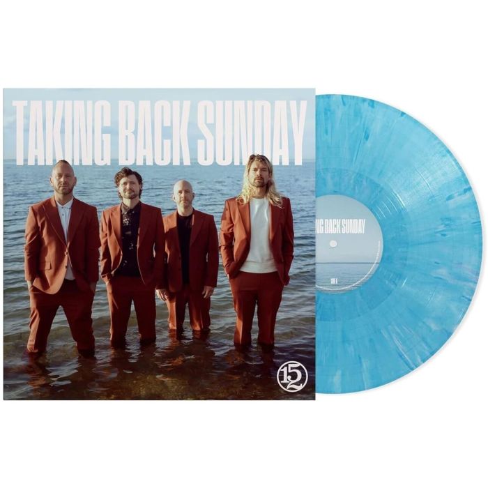 TAKING BACK SUNDAY - 152 (BLUE/WHITE MARBLED VINYL)
