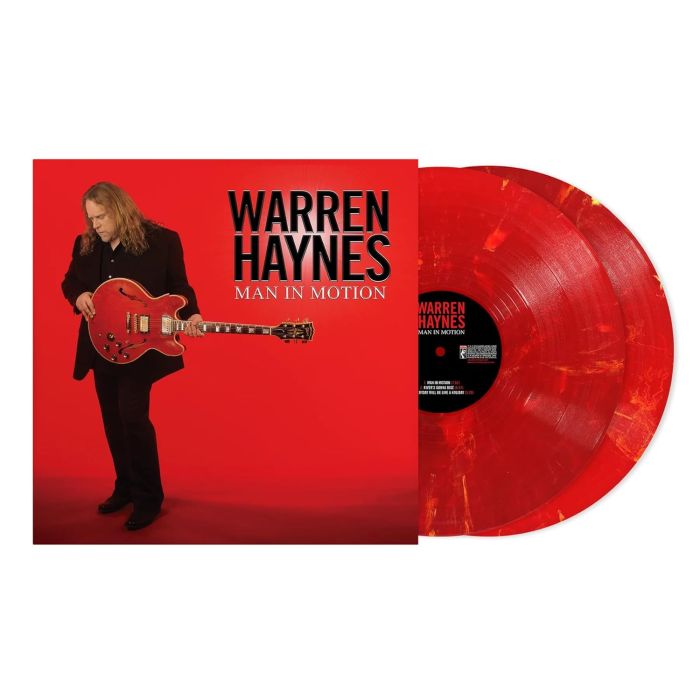 WARREN HAYNES - MAN IN MOTION (RED MARBLE VINYL)