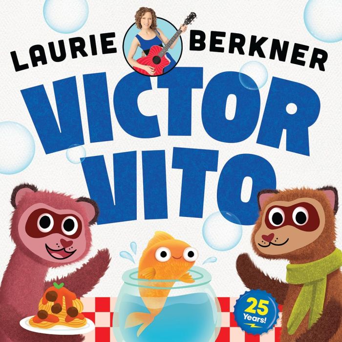 LAURIE BERKNER - VICTOR VITO (25TH ANNIVERSARY) (BLUEJAY VINYL/45RPM)