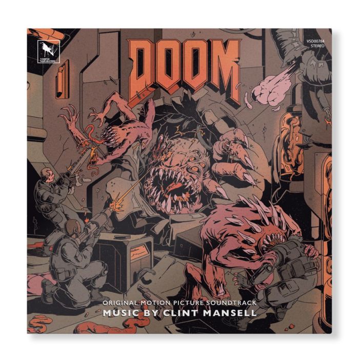 CLINT MANSELL - DOOM OST (GREEN/ORANGE SMOKE VINYL)
