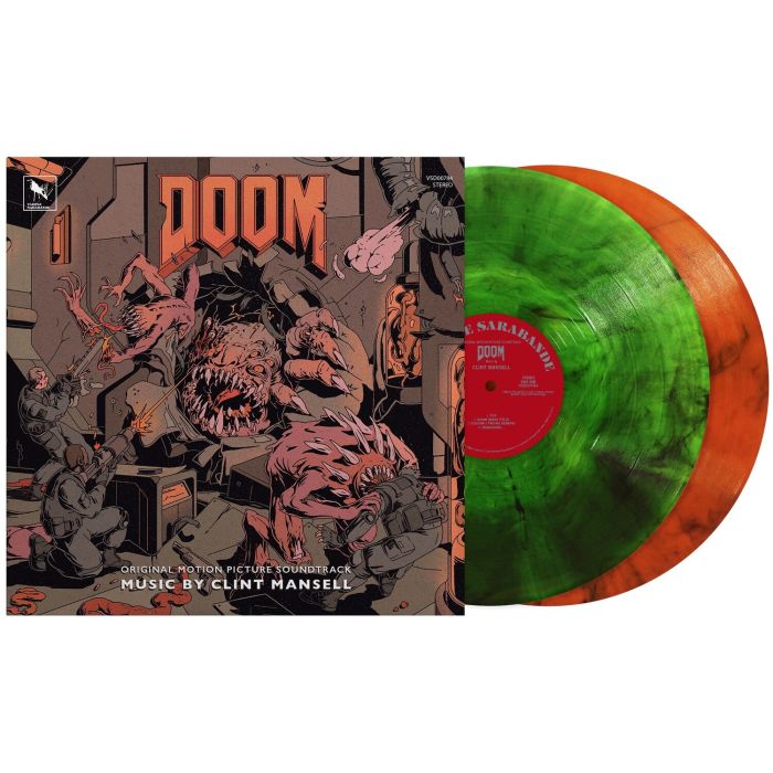 CLINT MANSELL - DOOM OST (GREEN/ORANGE SMOKE VINYL)