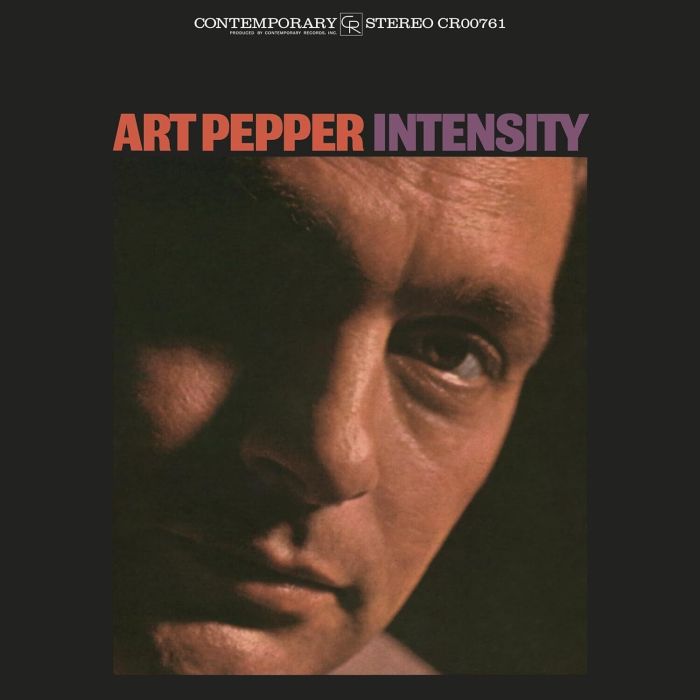 ART PEPPER - INTENSITY (CONTEMPORARY RECORDS ACOUSTIC SOUNDS SERIES)