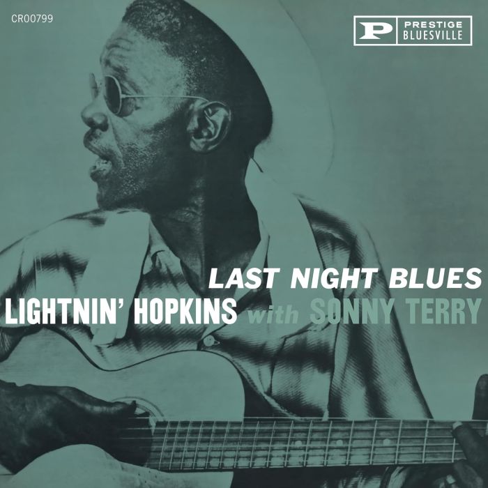 LIGHTNIN' HOPKINS & SONNY TERRY - LAST NIGHT BLUES (BLUESVILLE ACOUSTIC SOUNDS SERIES)