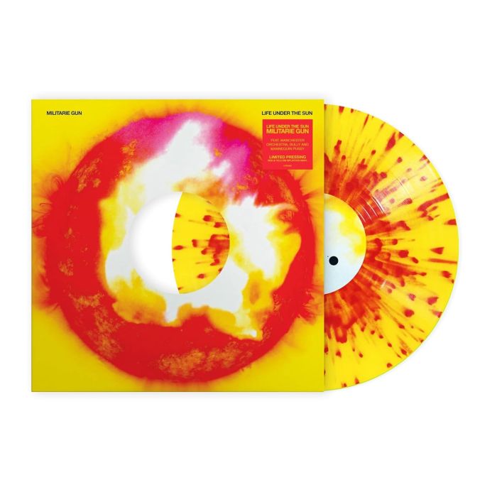 MILITARIE GUN - LIFE UNDER THE SUN (RED/YELLOW SPLATTER VINYL/EP)