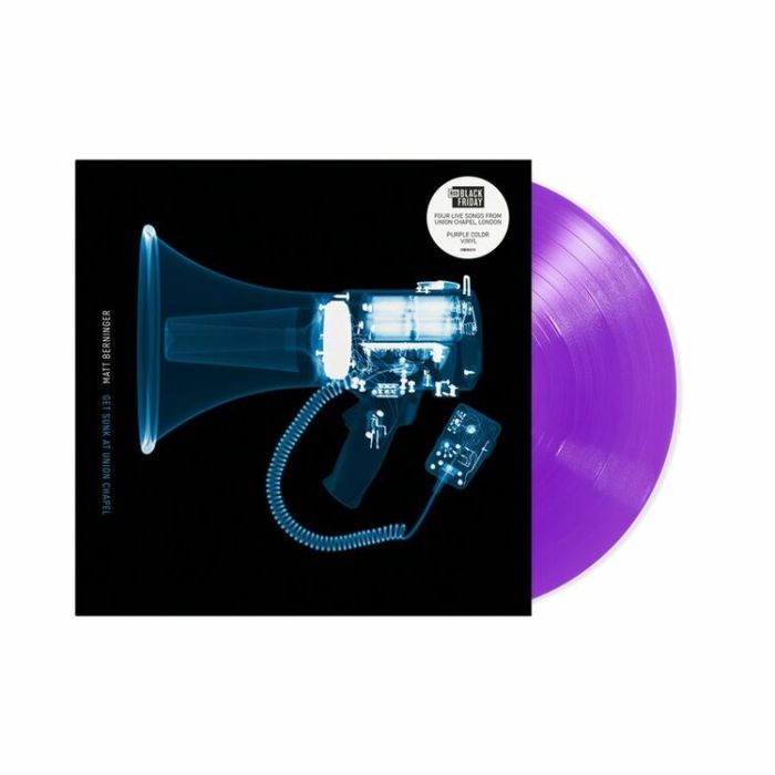 (BF25) BERNINGER,MATT - GET SUNK AT UNION CHAPEL: LIVE EP (NEON PURPLE 10INCH) (RSD)