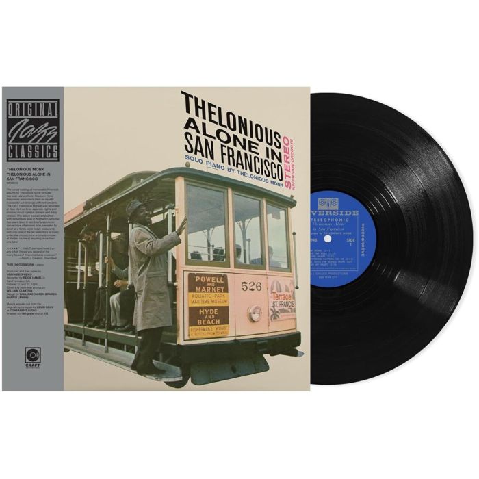 THELONIOUS MONK - THELONIOUS ALONE IN SAN FRANCISCO (ORIGINAL JAZZ CLASSICS SERIES)