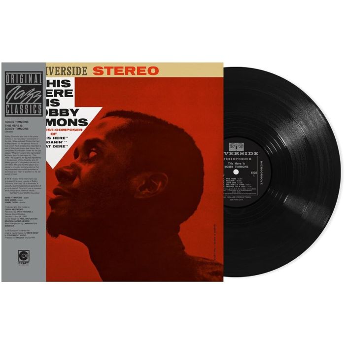 BOBBY TIMMONS - THIS HERE IS BOBBY TIMMONS (ORIGINAL JAZZ CLASSICS) (180G)