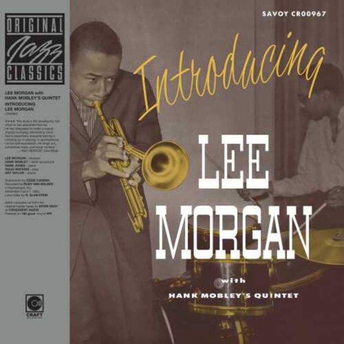 LEE MORGAN - INTRODUCING LEE MORGAN (ORIGINAL JAZZ CLASSICS SERIES) (180G)