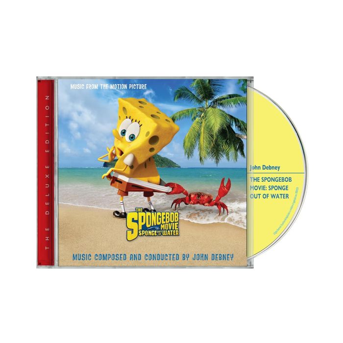 JOHN DEBNEY - SPONGEBOB MOVIE: SPONGE OUT OF WATER (OST) (DELUXE EDITION)