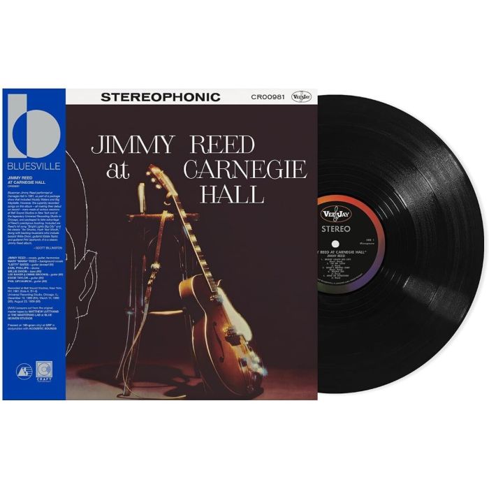 JIMMY REED - JIMMY REED AT CARNEGIE HALL (BLUESVILLE ACOUSTIC SOUNDS SERIES) (